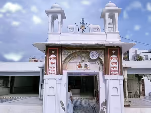 श्याम बगीची और महंत आलू सिंह की समाधि